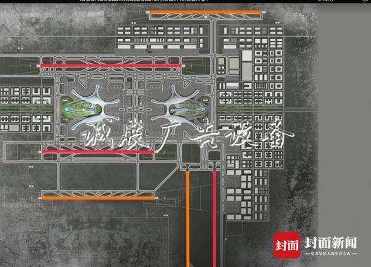 天府國(guó)際機(jī)場(chǎng)設(shè)計(jì)圖